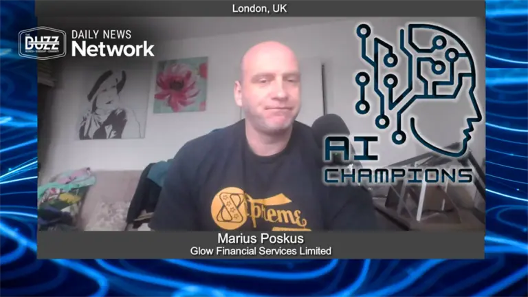 AI Champions with Marius Poskus of Glow Financial Services Limited