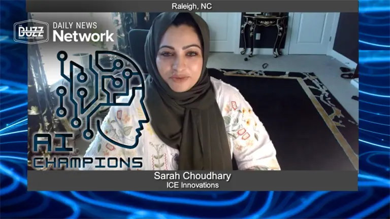 AI Champions with Sarah Choudhary ICE Innovations
